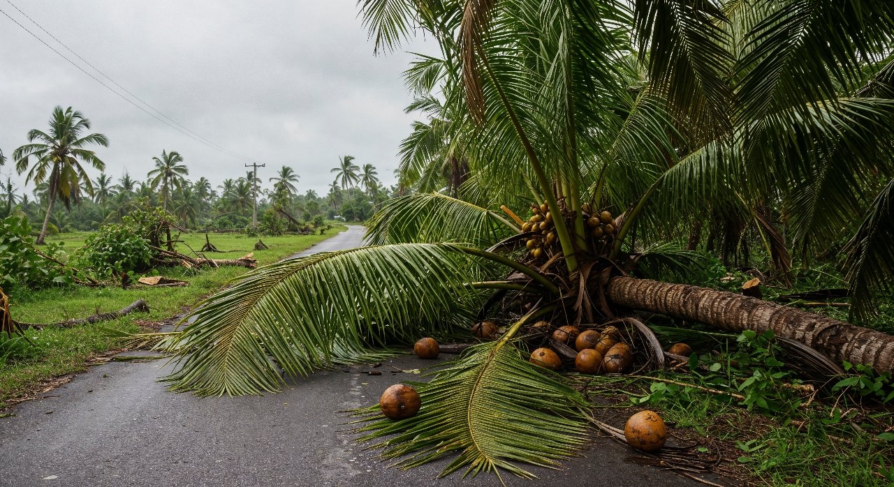 Oil Palm Waste Used Lamp Project