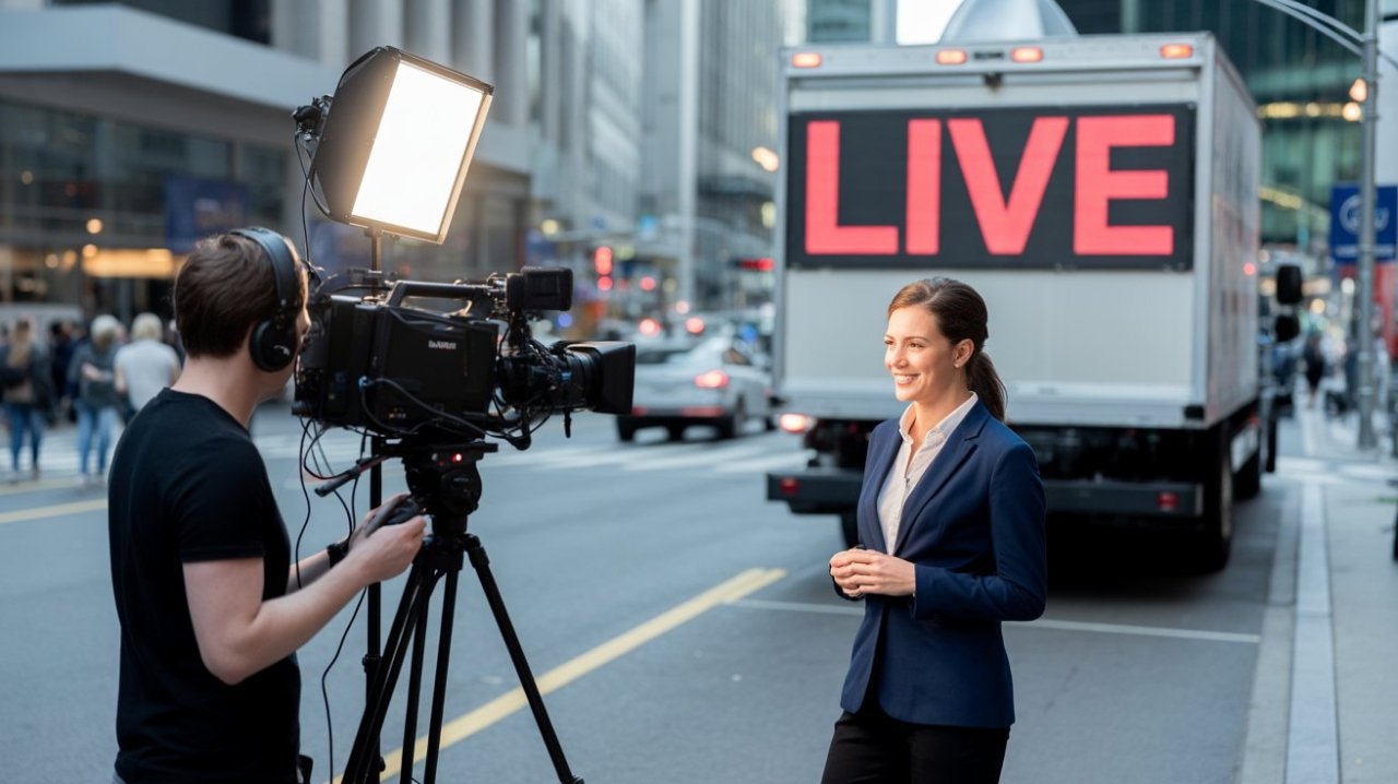 outdoor broadcasting