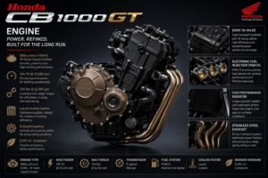 Honda CB1000GT engine