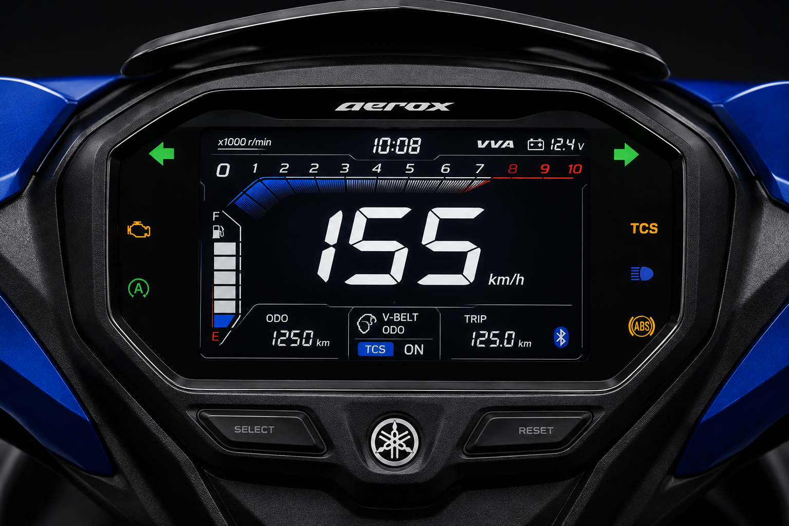 Yamaha Mio Aerox 155 meter