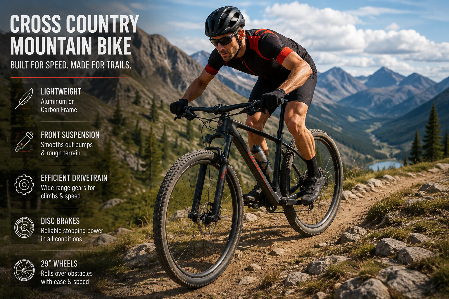 Cross Country Mountain Bike