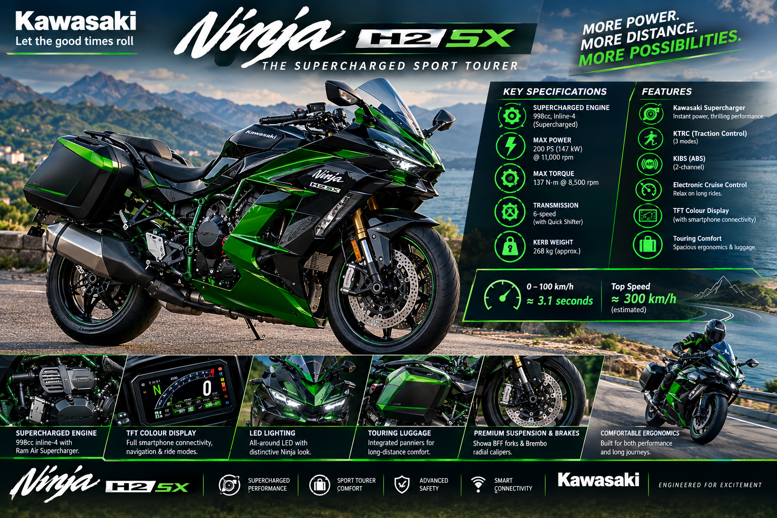  Kawasaki Ninja H2 SX