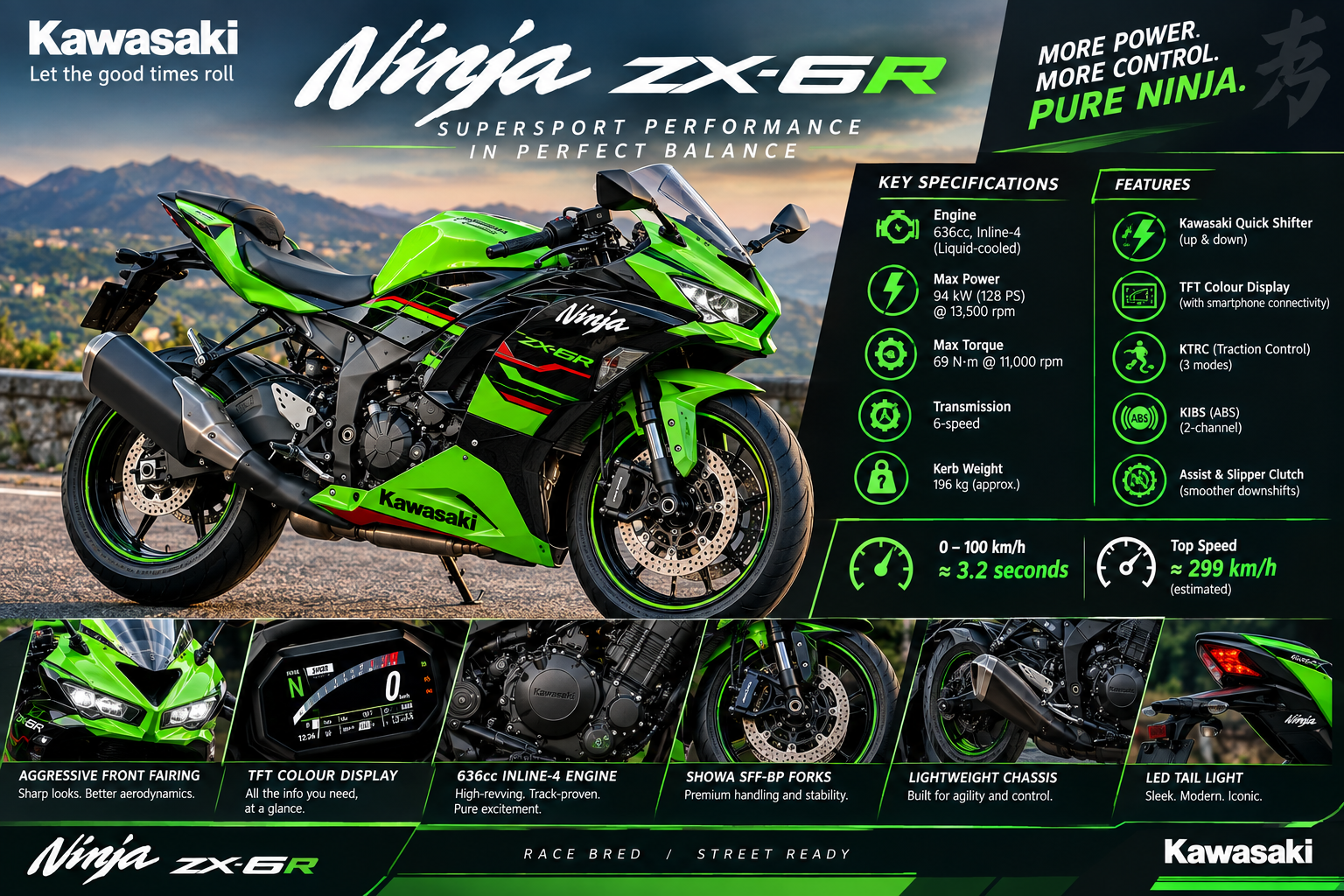  Kawasaki Ninja ZX-6R
