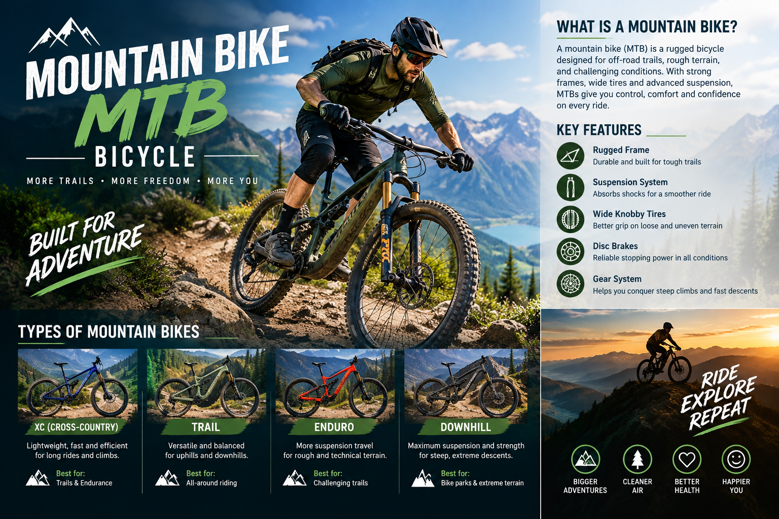 Mountain Bike MTB Bicycle